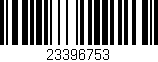 Código de barras (EAN, GTIN, SKU, ISBN): '23396753'