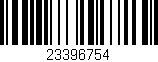 Código de barras (EAN, GTIN, SKU, ISBN): '23396754'