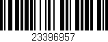 Código de barras (EAN, GTIN, SKU, ISBN): '23396957'