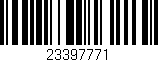 Código de barras (EAN, GTIN, SKU, ISBN): '23397771'
