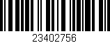 Código de barras (EAN, GTIN, SKU, ISBN): '23402756'