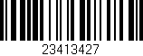 Código de barras (EAN, GTIN, SKU, ISBN): '23413427'