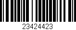 Código de barras (EAN, GTIN, SKU, ISBN): '23424423'