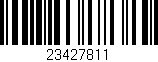 Código de barras (EAN, GTIN, SKU, ISBN): '23427811'