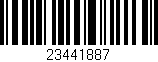 Código de barras (EAN, GTIN, SKU, ISBN): '23441887'