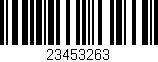 Código de barras (EAN, GTIN, SKU, ISBN): '23453263'