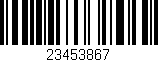 Código de barras (EAN, GTIN, SKU, ISBN): '23453867'