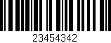 Código de barras (EAN, GTIN, SKU, ISBN): '23454342'