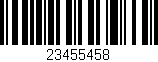 Código de barras (EAN, GTIN, SKU, ISBN): '23455458'