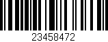 Código de barras (EAN, GTIN, SKU, ISBN): '23458472'