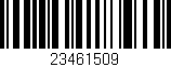 Código de barras (EAN, GTIN, SKU, ISBN): '23461509'