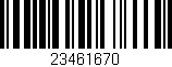 Código de barras (EAN, GTIN, SKU, ISBN): '23461670'