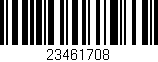 Código de barras (EAN, GTIN, SKU, ISBN): '23461708'