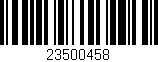 Código de barras (EAN, GTIN, SKU, ISBN): '23500458'
