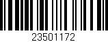 Código de barras (EAN, GTIN, SKU, ISBN): '23501172'
