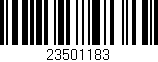 Código de barras (EAN, GTIN, SKU, ISBN): '23501183'