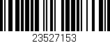 Código de barras (EAN, GTIN, SKU, ISBN): '23527153'