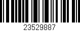 Código de barras (EAN, GTIN, SKU, ISBN): '23529887'