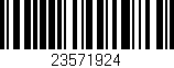 Código de barras (EAN, GTIN, SKU, ISBN): '23571924'