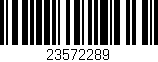 Código de barras (EAN, GTIN, SKU, ISBN): '23572289'