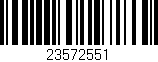 Código de barras (EAN, GTIN, SKU, ISBN): '23572551'