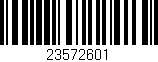 Código de barras (EAN, GTIN, SKU, ISBN): '23572601'