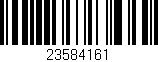 Código de barras (EAN, GTIN, SKU, ISBN): '23584161'