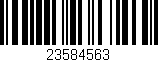 Código de barras (EAN, GTIN, SKU, ISBN): '23584563'