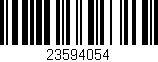 Código de barras (EAN, GTIN, SKU, ISBN): '23594054'