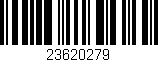 Código de barras (EAN, GTIN, SKU, ISBN): '23620279'