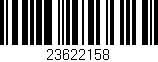 Código de barras (EAN, GTIN, SKU, ISBN): '23622158'