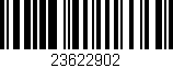 Código de barras (EAN, GTIN, SKU, ISBN): '23622902'