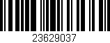 Código de barras (EAN, GTIN, SKU, ISBN): '23629037'