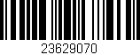 Código de barras (EAN, GTIN, SKU, ISBN): '23629070'