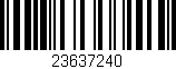 Código de barras (EAN, GTIN, SKU, ISBN): '23637240'