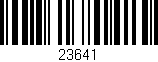 Código de barras (EAN, GTIN, SKU, ISBN): '23641'