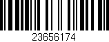 Código de barras (EAN, GTIN, SKU, ISBN): '23656174'