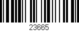 Código de barras (EAN, GTIN, SKU, ISBN): '23665'