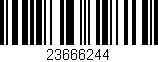 Código de barras (EAN, GTIN, SKU, ISBN): '23666244'