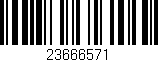 Código de barras (EAN, GTIN, SKU, ISBN): '23666571'