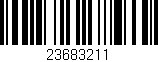 Código de barras (EAN, GTIN, SKU, ISBN): '23683211'