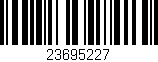 Código de barras (EAN, GTIN, SKU, ISBN): '23695227'