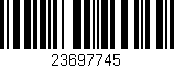 Código de barras (EAN, GTIN, SKU, ISBN): '23697745'