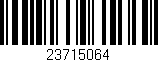 Código de barras (EAN, GTIN, SKU, ISBN): '23715064'