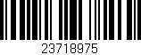 Código de barras (EAN, GTIN, SKU, ISBN): '23718975'
