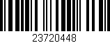 Código de barras (EAN, GTIN, SKU, ISBN): '23720448'