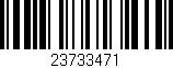 Código de barras (EAN, GTIN, SKU, ISBN): '23733471'