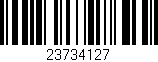 Código de barras (EAN, GTIN, SKU, ISBN): '23734127'