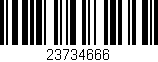 Código de barras (EAN, GTIN, SKU, ISBN): '23734666'
