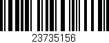 Código de barras (EAN, GTIN, SKU, ISBN): '23735156'